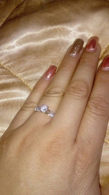 Cómo es la piedra de su anillo? 💎 - 1