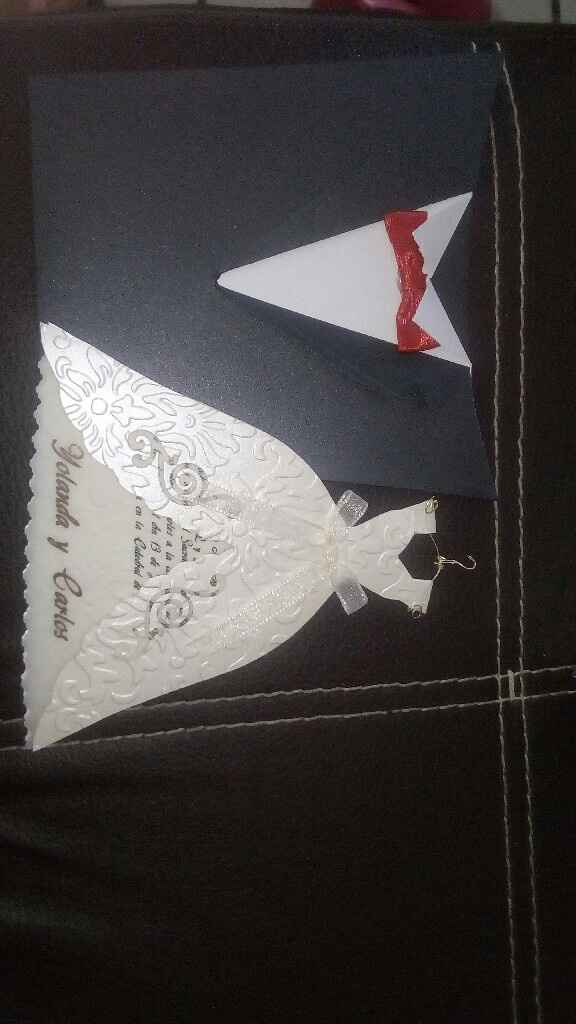 Ya me llegaron las invitaciones 😁 - 1