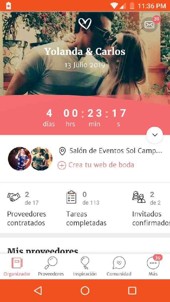 Estoy a 4 días de mi boda 😊 - 1