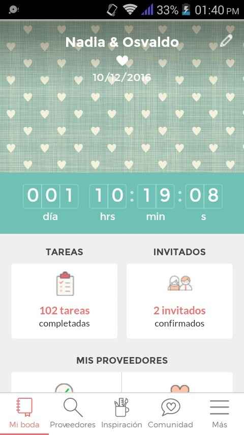 Cuanto falta para tu boda? - 1