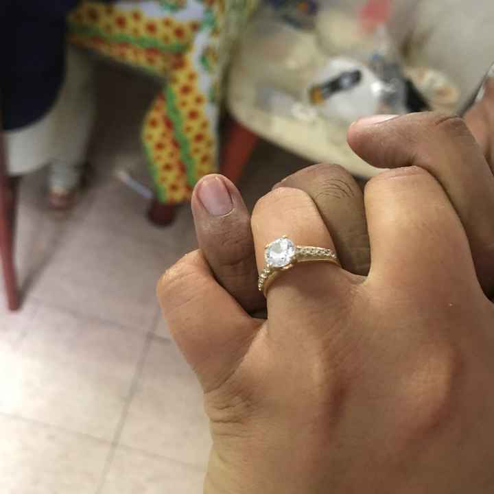 Foto del día que te dieron el anillo - 1