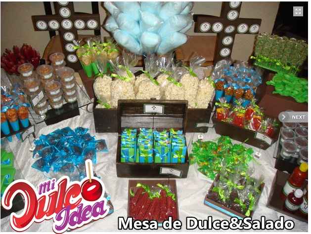 mesa de dulces