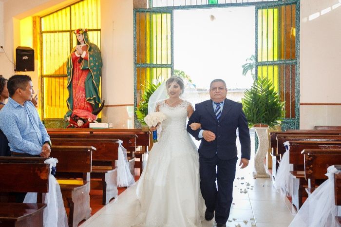 te acompañara al altar