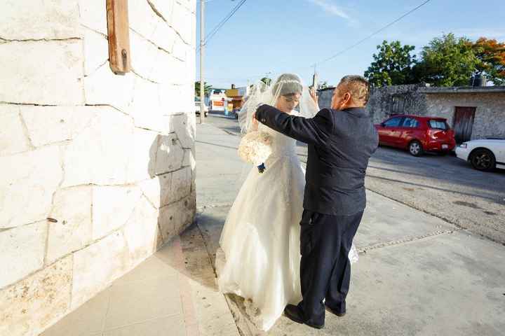 procurara que entres super bien a la iglesia