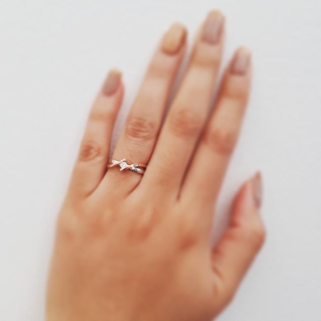 Sus anillos 💍 son lo más Preciado del Mundo 🥰💕 10