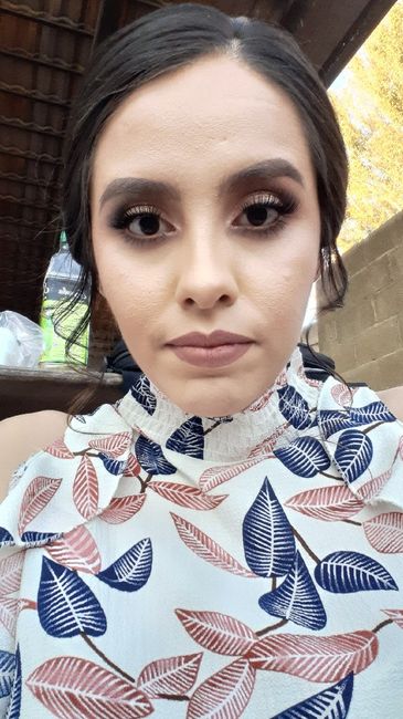 Prueba de peinado y maquillaje 💕 2