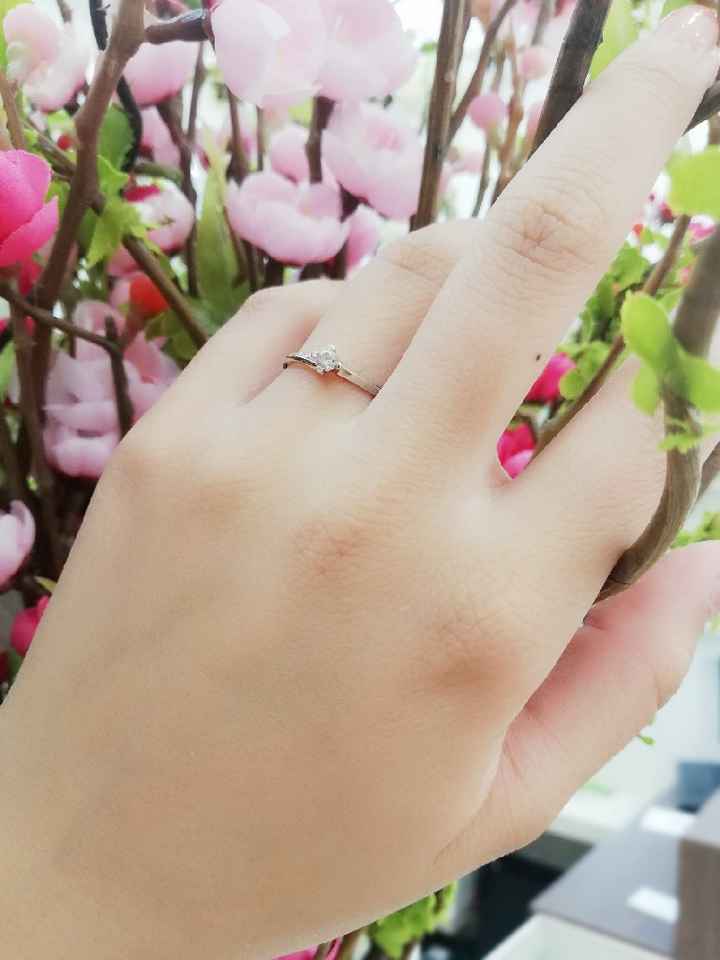 El anillo de compromiso 🤩 - 1
