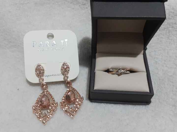 "Aretes Baby Pink" - 1