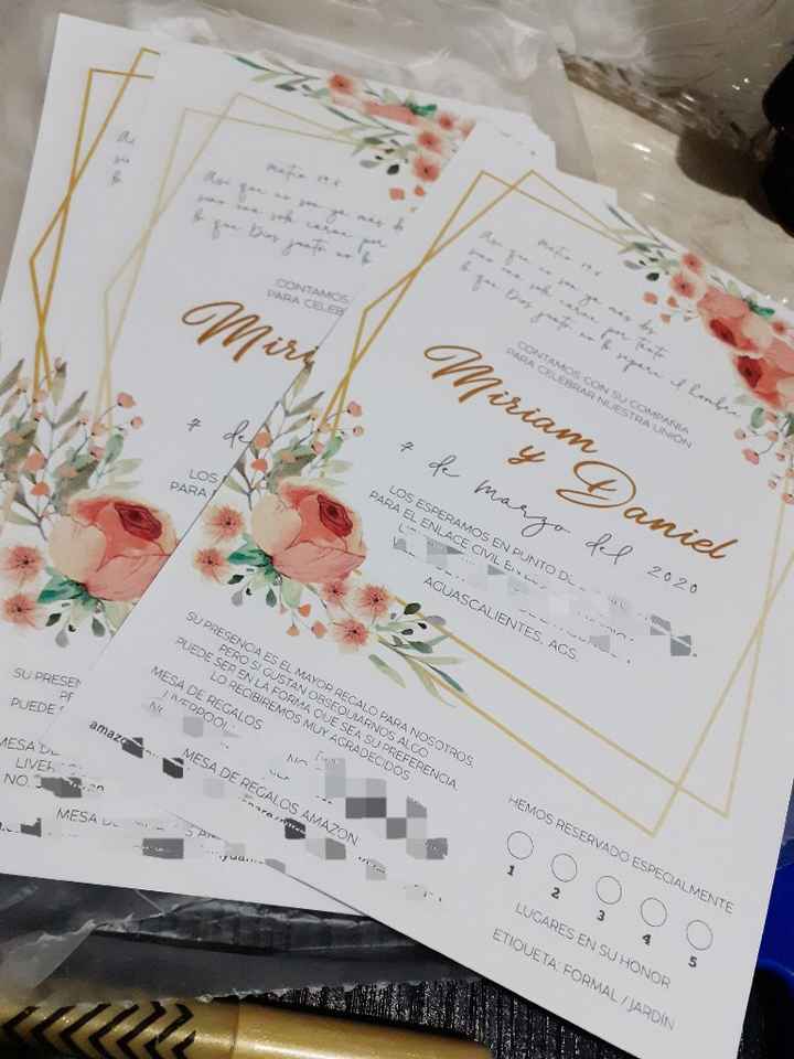 Invitaciones de tu boda civil - 1
