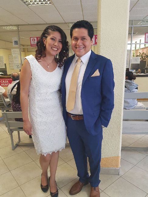 Vestido de boda civil - 1