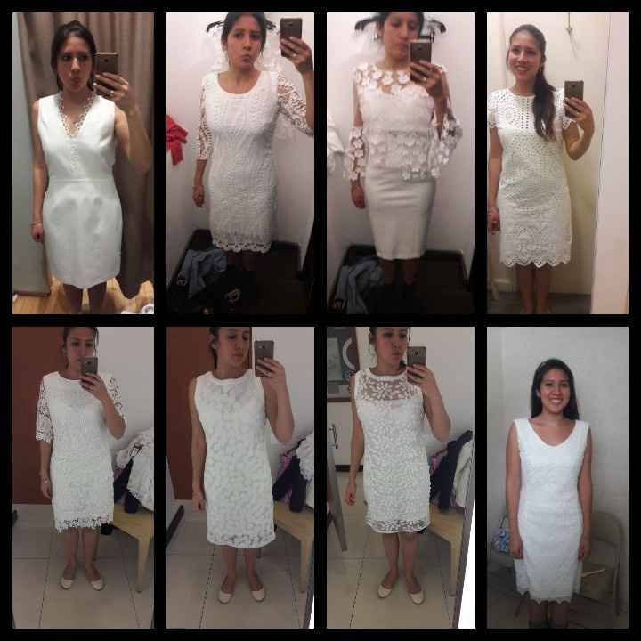 Vestido de boda civil - 2