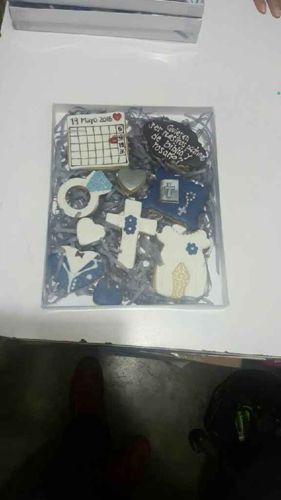Galletitas para padrinos!! - 2