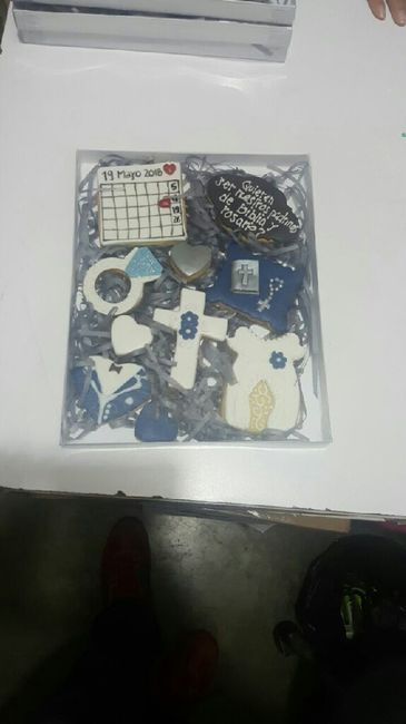 Galletitas para padrinos!! - 2