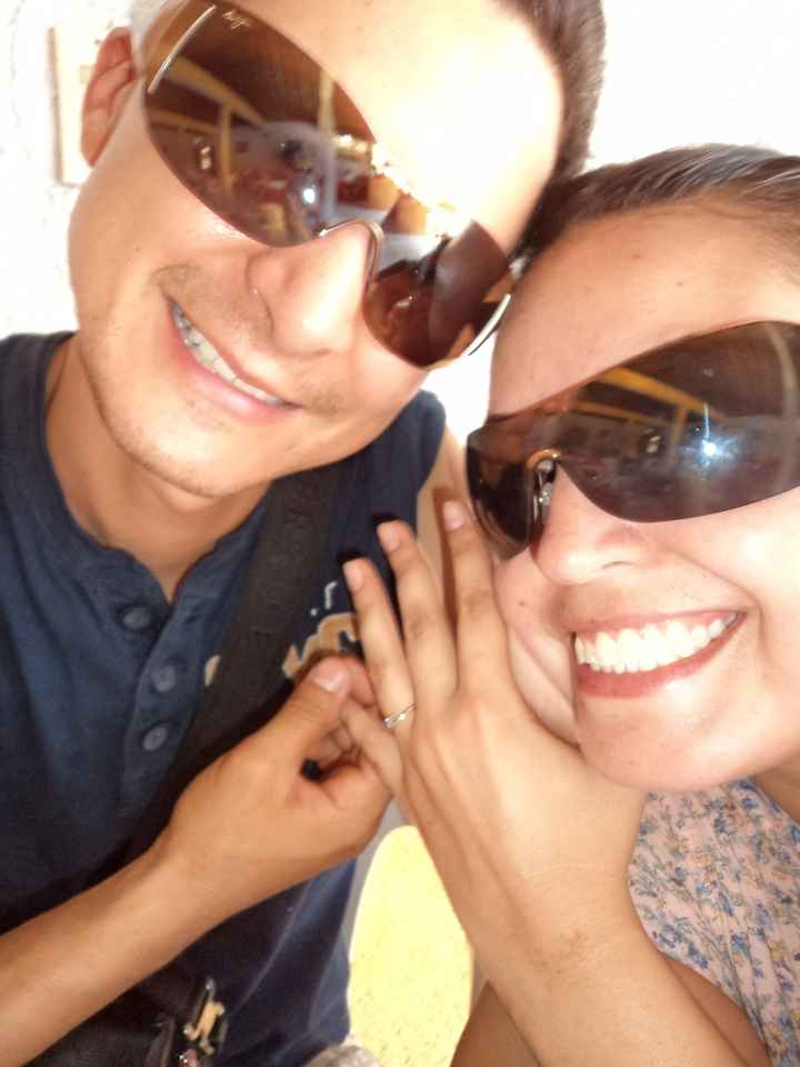 Primera foto comprometidos!