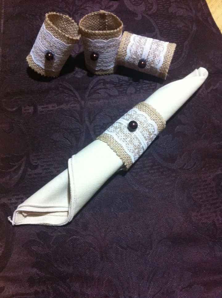 Anillos para servilletas diy - 1