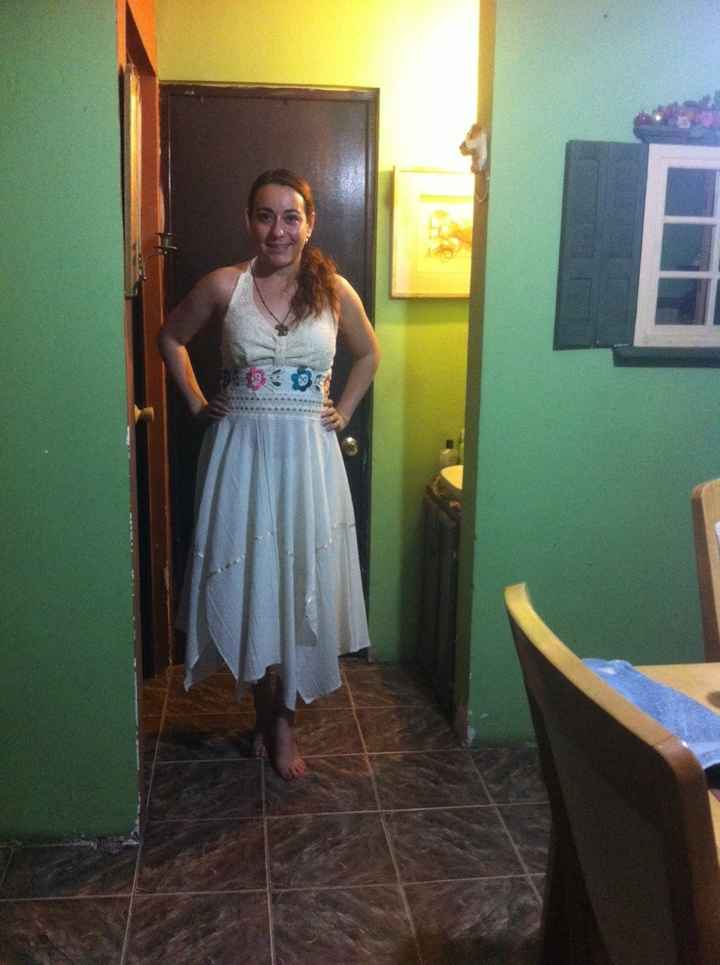 Mi vestido para mi despedida mexicana - 1