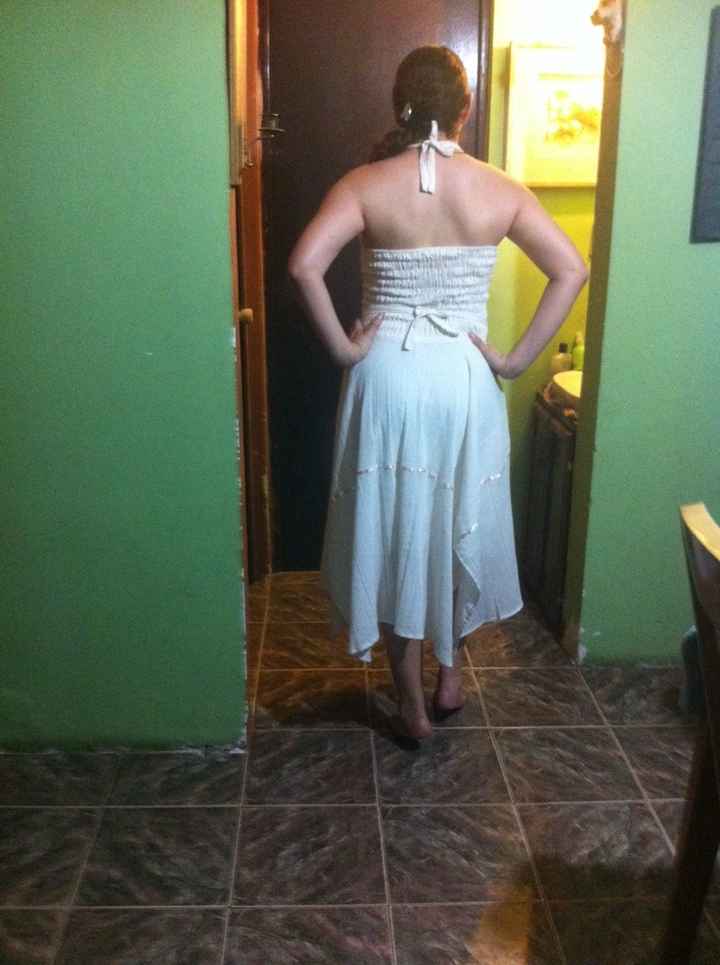 Mi vestido para mi despedida mexicana - 2