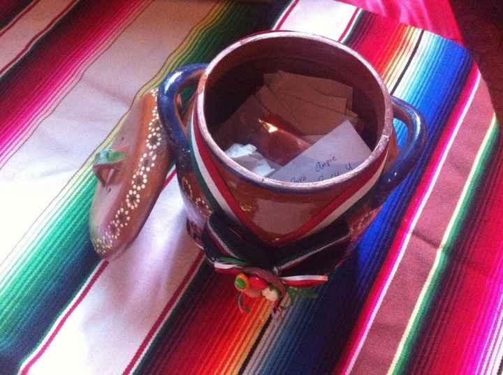 El jarro del dinero.