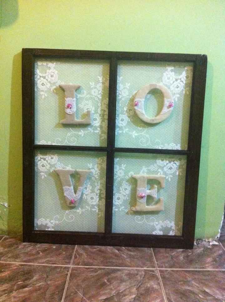 Ventana love diy!! - 2