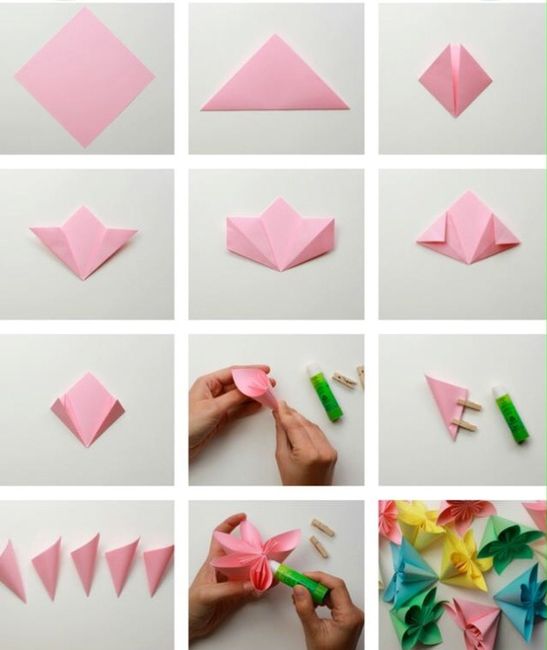 Mi ramo sera de flores de..... papel!!!!  , si papel! - 1