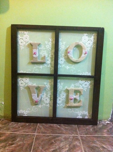 Ventana love diy!! - 2