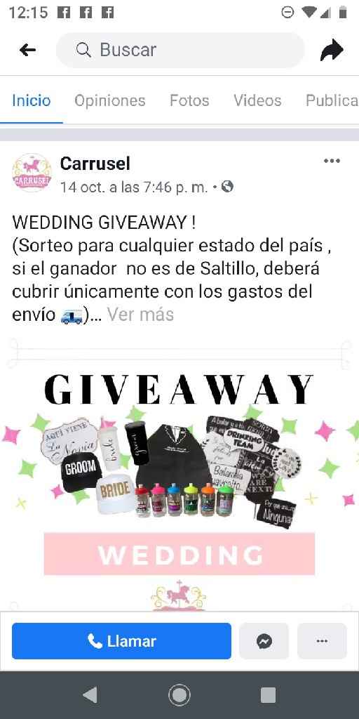 Giveaway fake Saltillo - 2