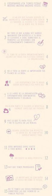 15 cosas que nadie dice de organziar una boda!