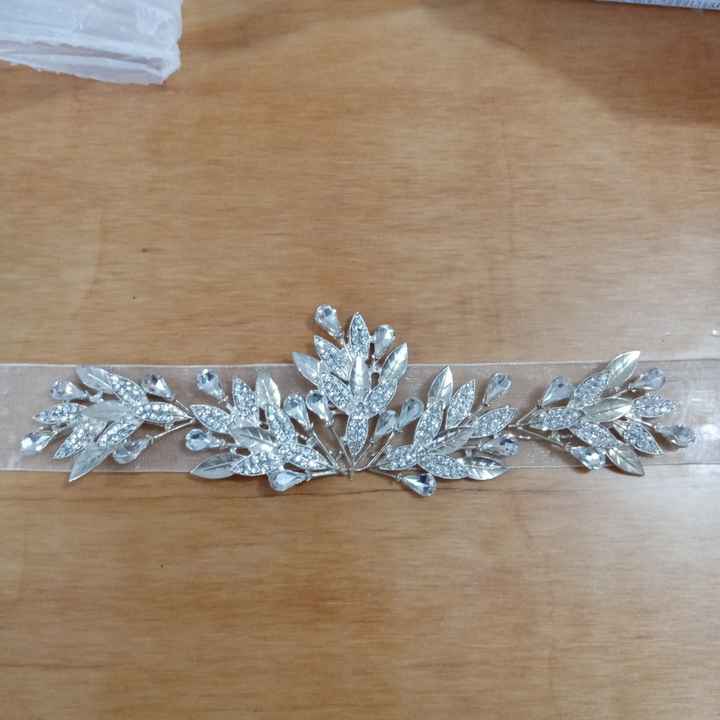 Cinturón de novia Diy - 3