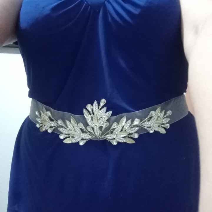 Cinturón de novia Diy - 4