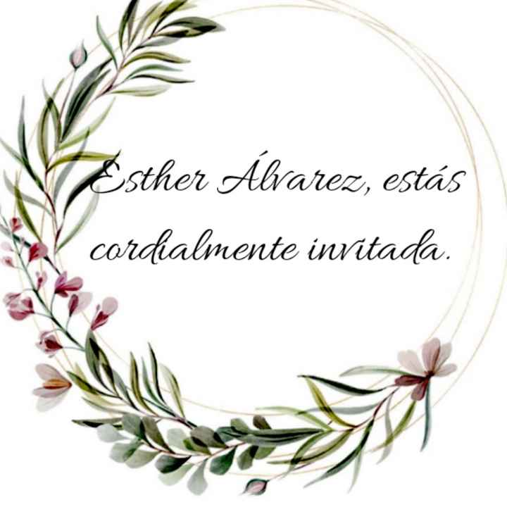 Invitaciones de boda - 1