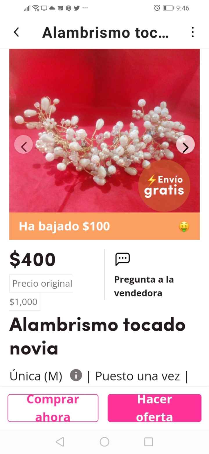 Tocados con azahares - 1