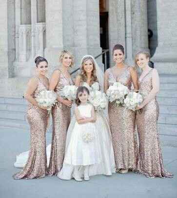 Combinaciones de colores en dorado y blanco - 2