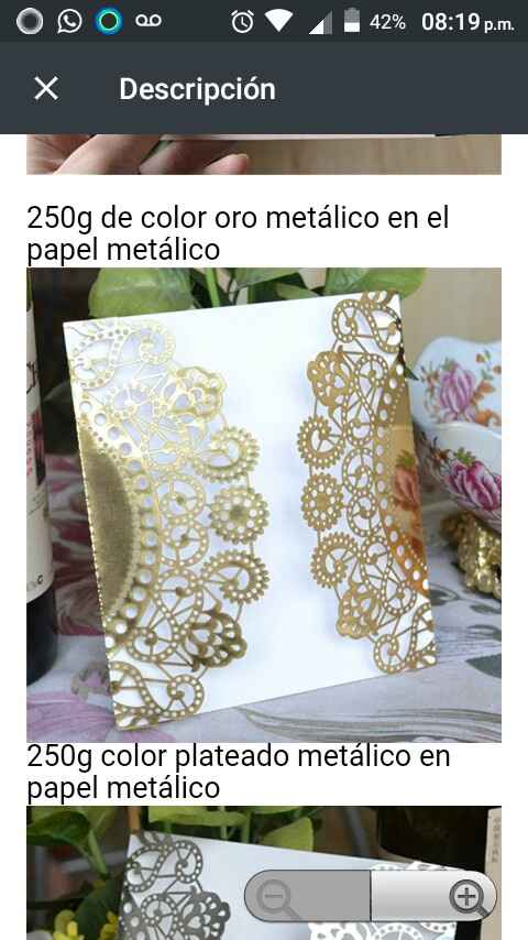 Combinaciones de colores en dorado y blanco - 7