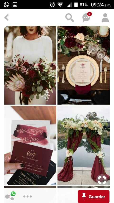 ¿Qué colores escogiste para tu boda? - 1