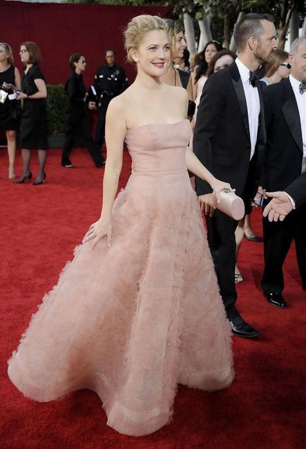 Vestidos rosas de alfombra roja que inspiran vestidos de novia 💓💕🍓 2