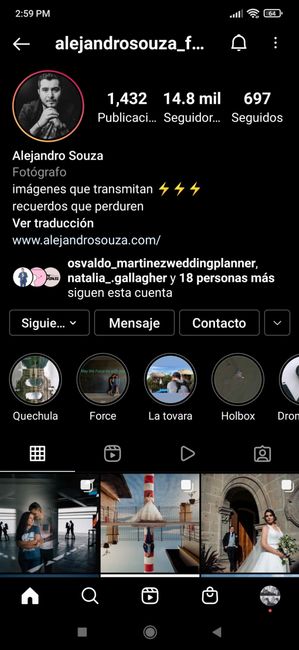 Busco fotografía y video 1