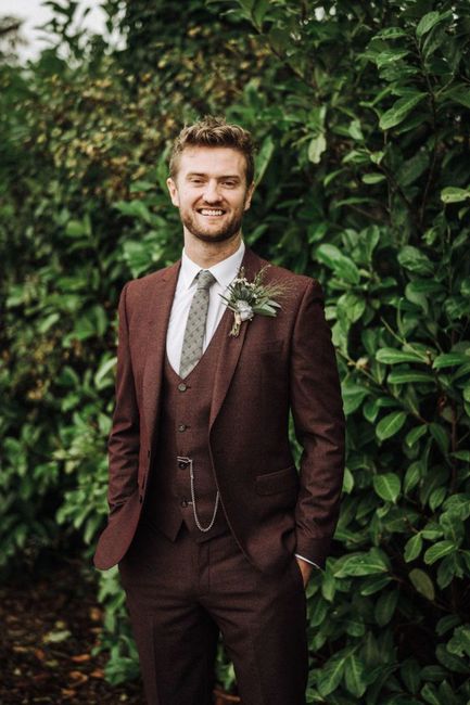¿Qué tipo de traje debería vestir el Novio en su boda si es en Jardín? 5