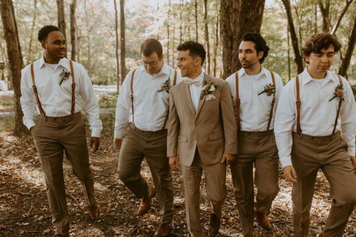 ¿Qué tipo de traje debería vestir el Novio en su boda si es en Jardín? 9