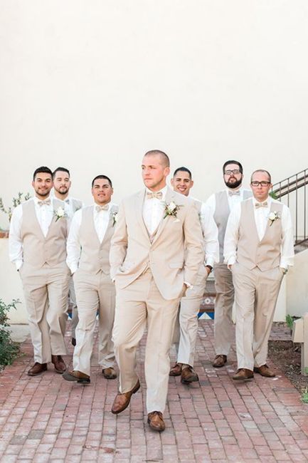 ¿Qué tipo de traje debería vestir el Novio en su boda si es en Jardín? 10