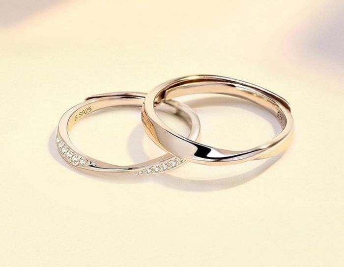 Inspo argollas de matrimonio "mobius" 2