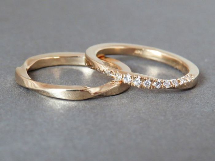 Inspo argollas de matrimonio "mobius" 7