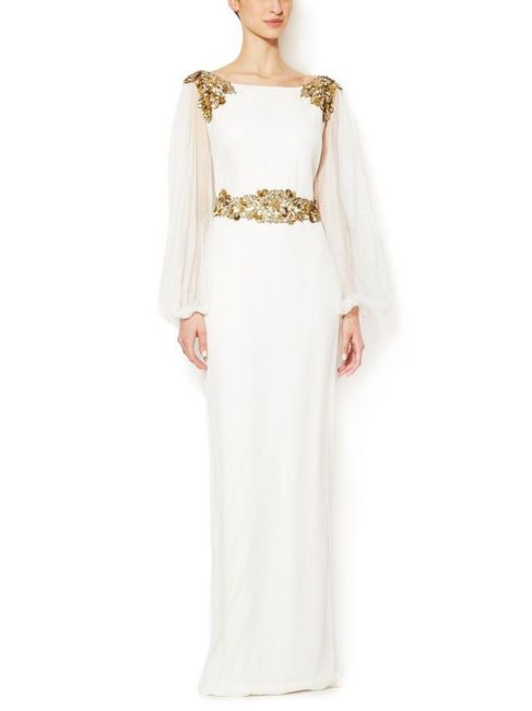 Inspo-vestidos con tonos/toques bronce 7