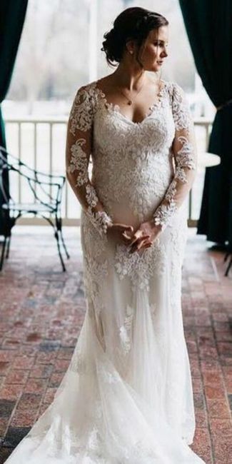 Inspo-consejos para novias Curvy que buscan su vestido de novia 6
