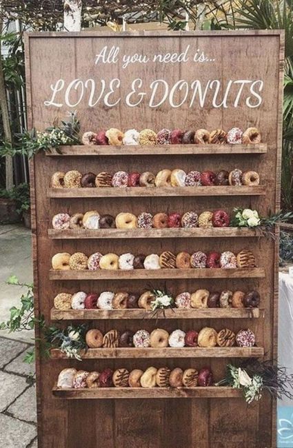 Inspo- Decoración de mesa de pastel para boda. 11