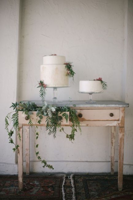 Inspo- Decoración de mesa de pastel para boda. 12