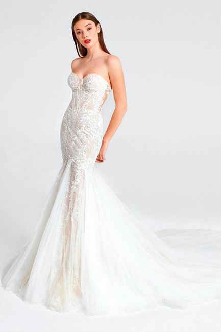 Inspo-bridal fashion week: Estilo corsetero en la parte superior 1