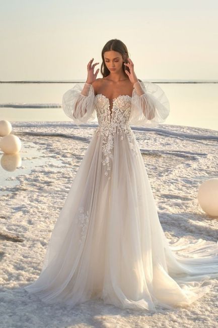 Inspo-bridal fashion week: Estilo corsetero en la parte superior 4