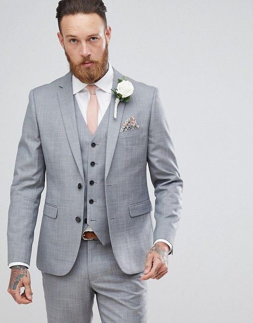Inspo-moodboard boda estilo romántico: Elige un traje 3