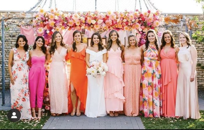 Inspo-especial de damas: Elige el color de las Bridesmaids-busca tendencias 1
