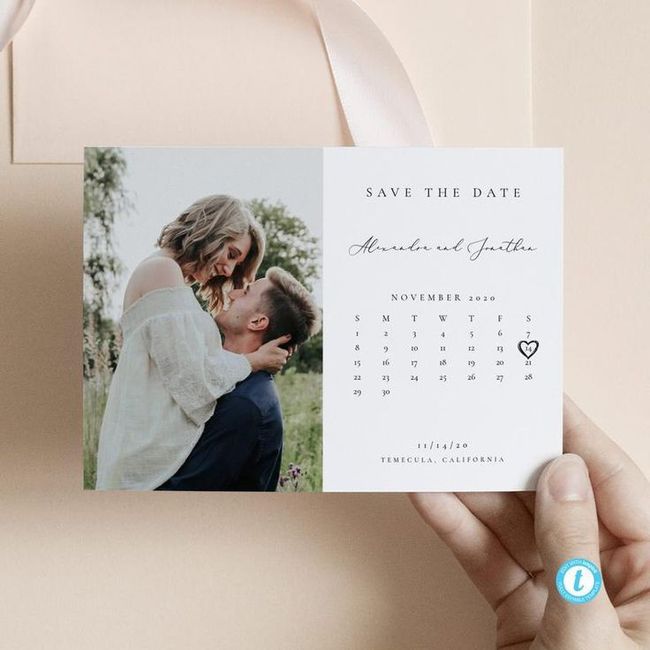 ¿Qué es y cuándo se envía el Save the date? 💙 1